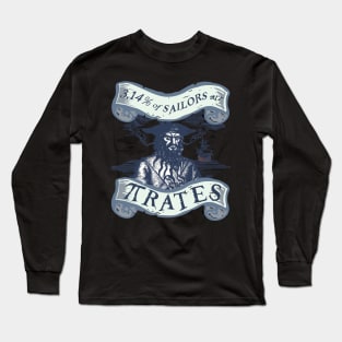 Pi Day Pirates Math Teacher Gift Long Sleeve T-Shirt